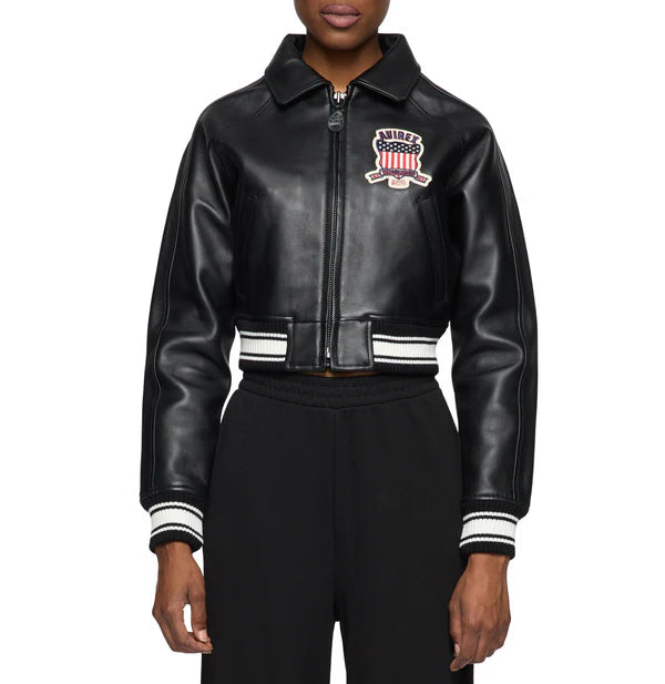 Avirex Cropped Icon Jacket