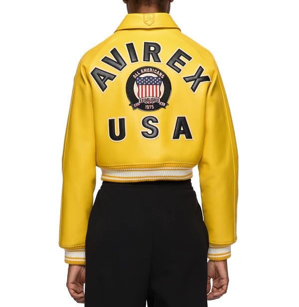 Avirex Cropped Icon Jacket