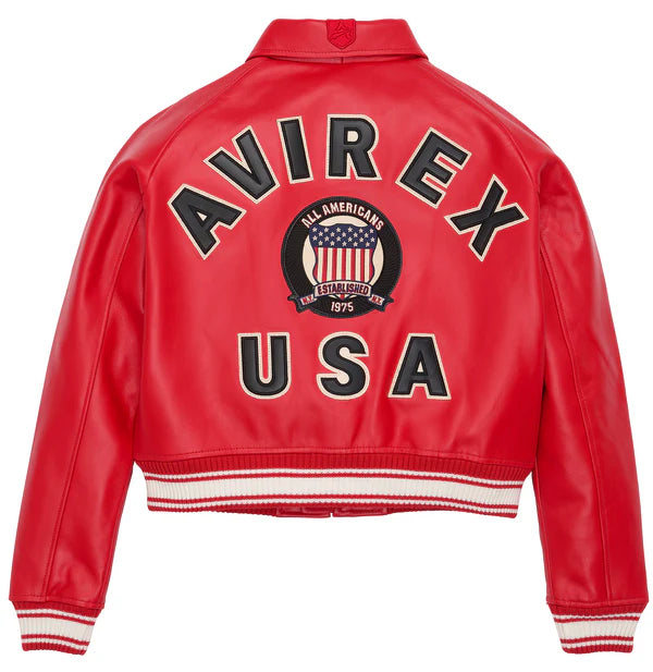 Avirex Cropped Icon Jacket