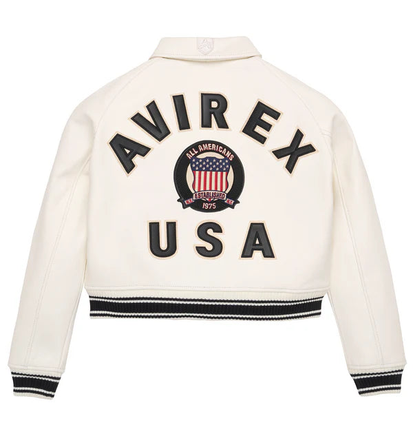 Avirex Cropped Icon Jacket