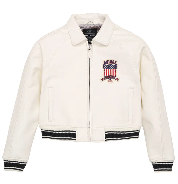 Avirex Cropped Icon Jacket