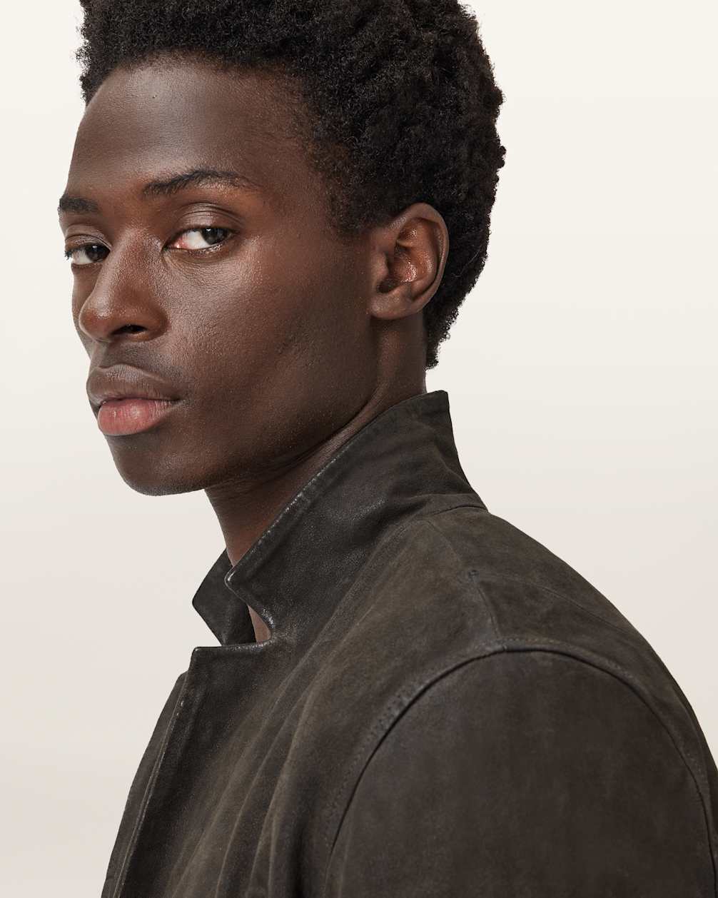 Monet Waxed Suede Blazer