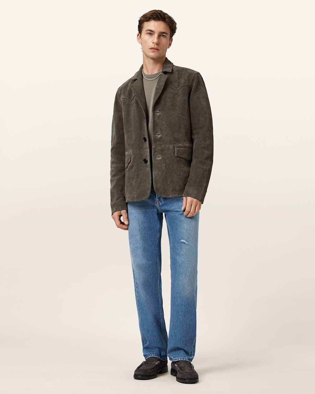 Hornett Suede Blazer