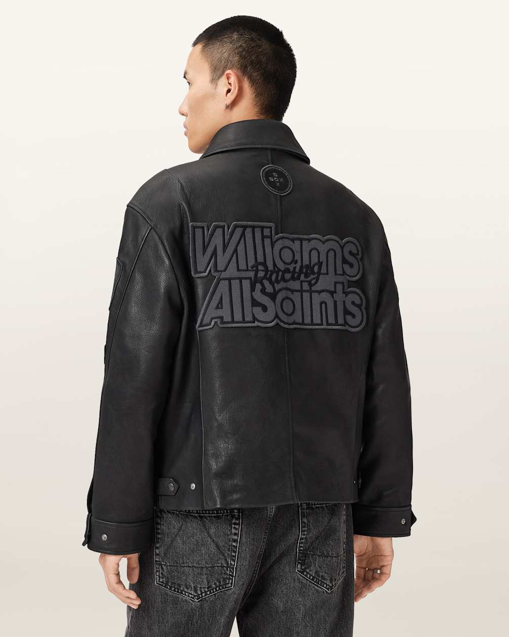 Williams X AllSaints Garrison Leather Jacket