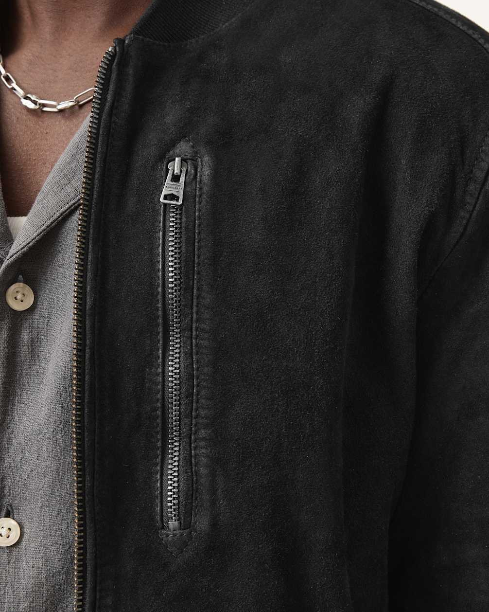 Kemble Suede Bomber Jacket